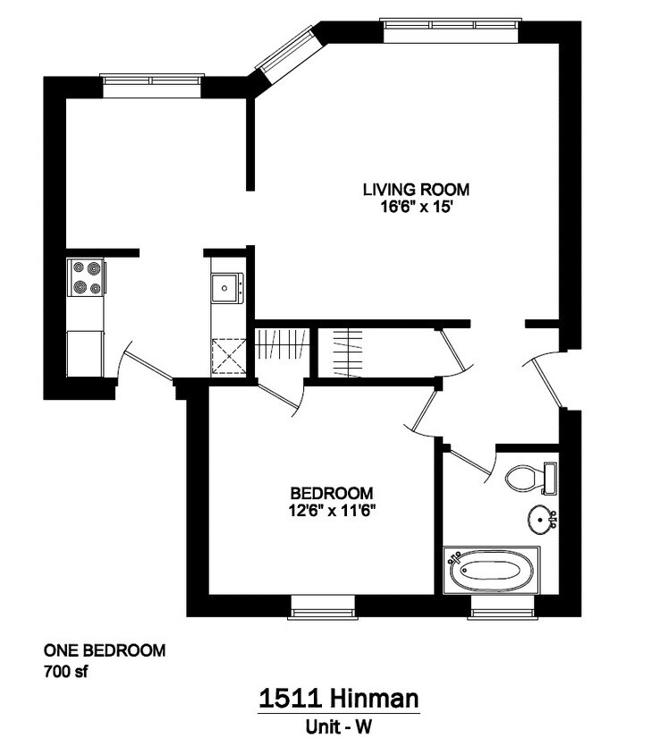 Foto del edificio - 1511 Hinman Ave