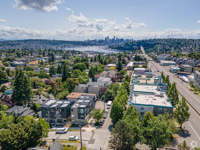 Aerial Photo - Wallingford Row Houses