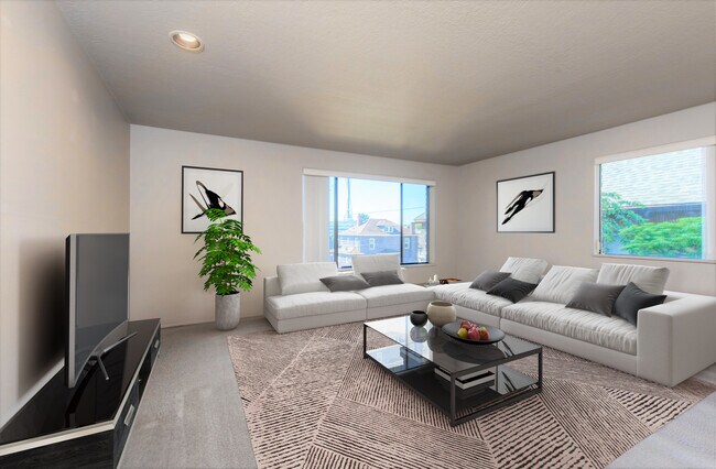 Extra large living room sw corner unit - 610 Aloha St