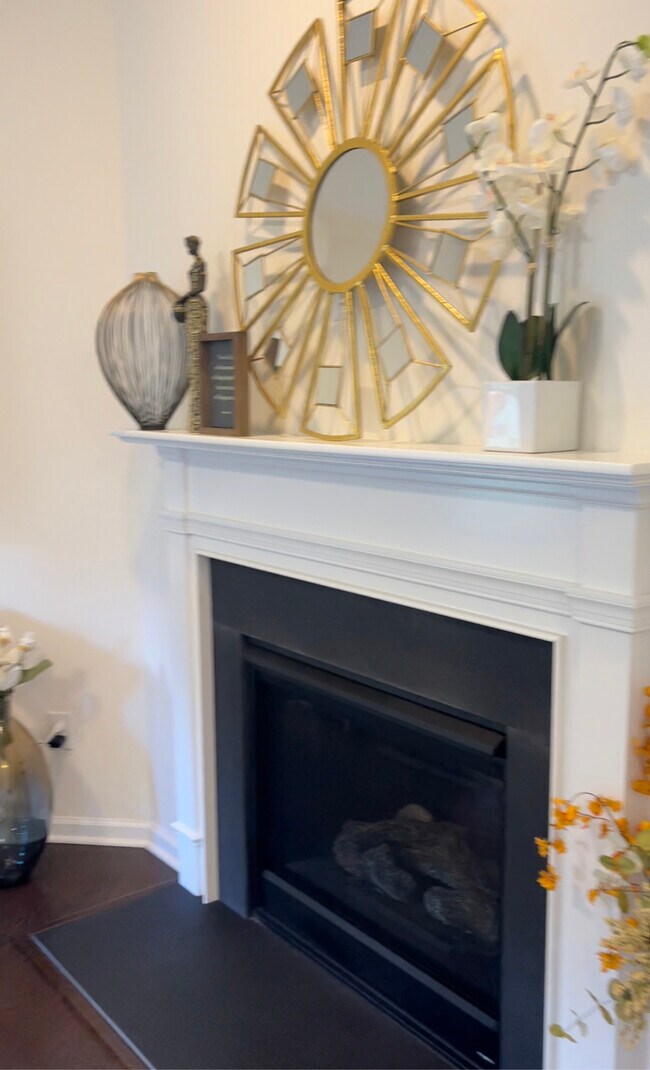 Fireplace - 409 Elizabeth Valley Ln