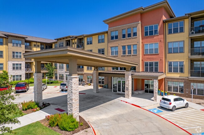 Porte Cochère - The Orchards at Arlington Highlands 55+ Active Adult Apartments