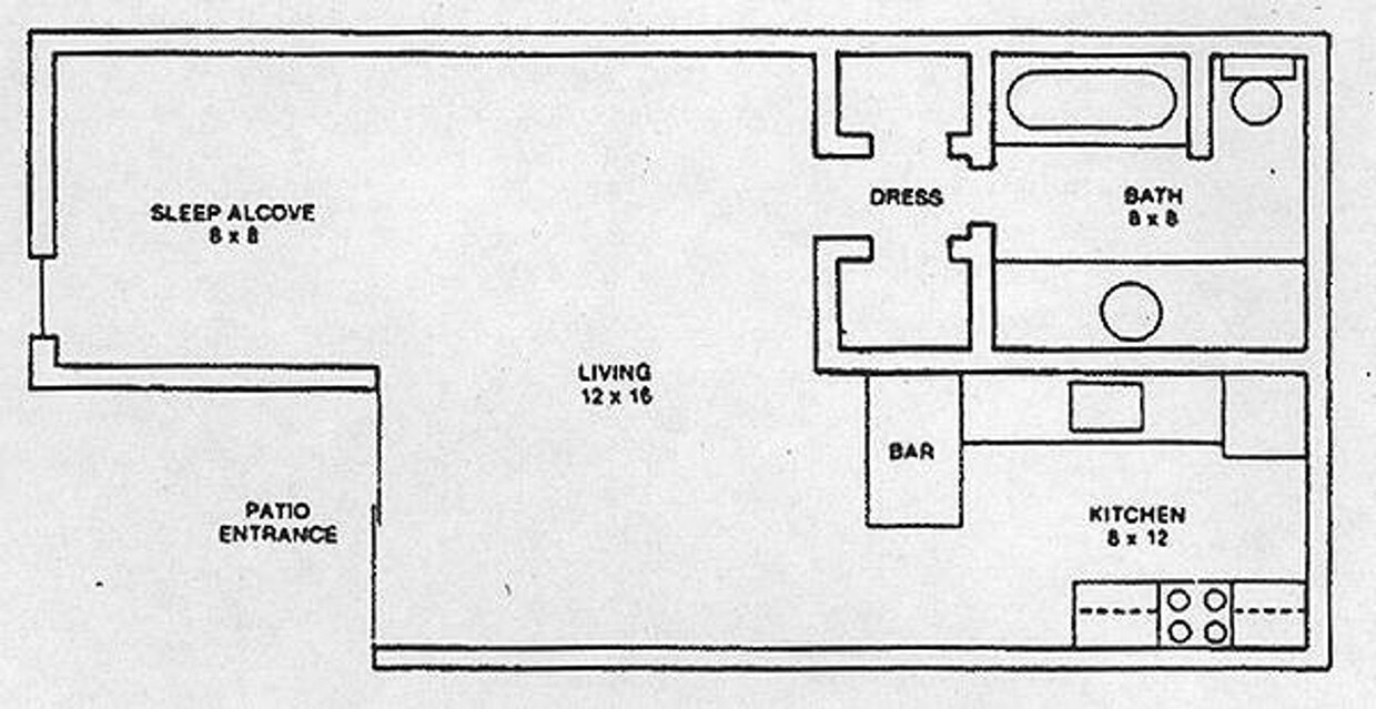 Building Photo - Cozy Studio Condo at Gated, Sixty-01 Complex!
