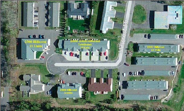 Aerial Photo - 2409 Hillcrest Dr