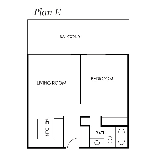 Plano E - Front Street Apartments