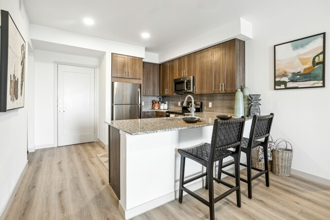 Spacious Open-Floor Plan Kitchen - The Margaret at Riverfront