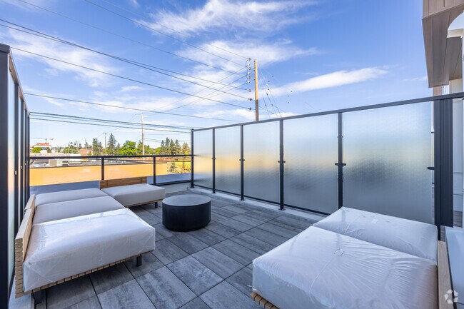 1 chambre, 1 salle de bain - 495 pi² - Vue - Munro Apartments