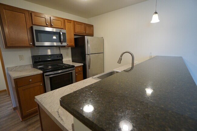 Preciosa barra de desayuno - Steeple View Apartments