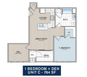 1 Bedroom With Den Apartment