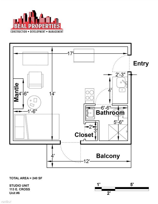 Building Photo - Studio, 1 bath  - 113 E Cross St