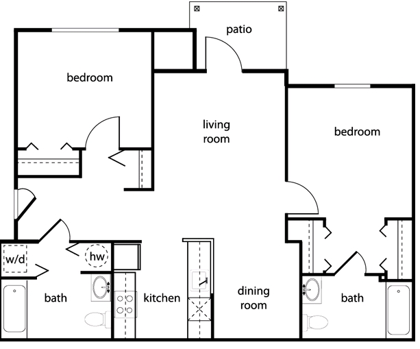 Plano de planta - Somerset Commons