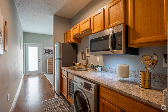 1HAB, 1BA - 444 ft² - Cocina - The Oaks at Plainfield