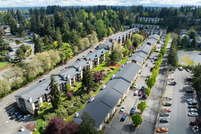 Aerial Photo - Kingsgate Ridge Manor