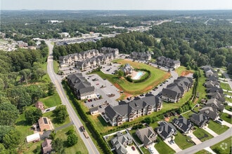 Aerial - Palisades at Hunters Creek