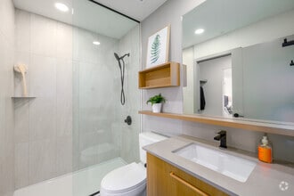 1BR, 1BA - 600SF - 1st Bathroom - The Nines