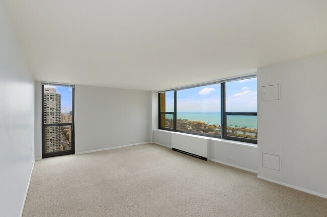 living room - 1850 N Clark St