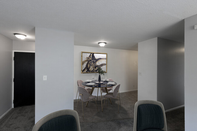 Staged Dining Room - Timber Ridge Apartments