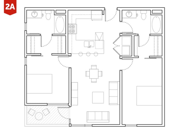 Interior Photo - Mosaic Apartments