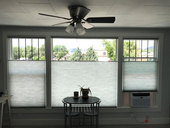Living room shades - 127 3rd W St