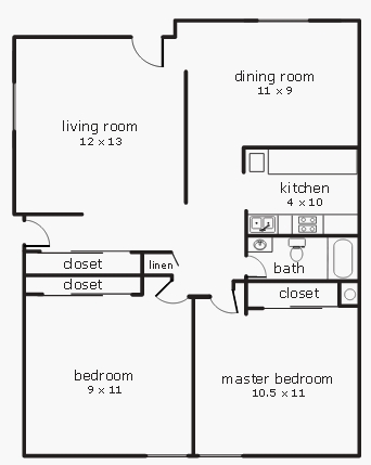 2BR/1BA - Firwood Village