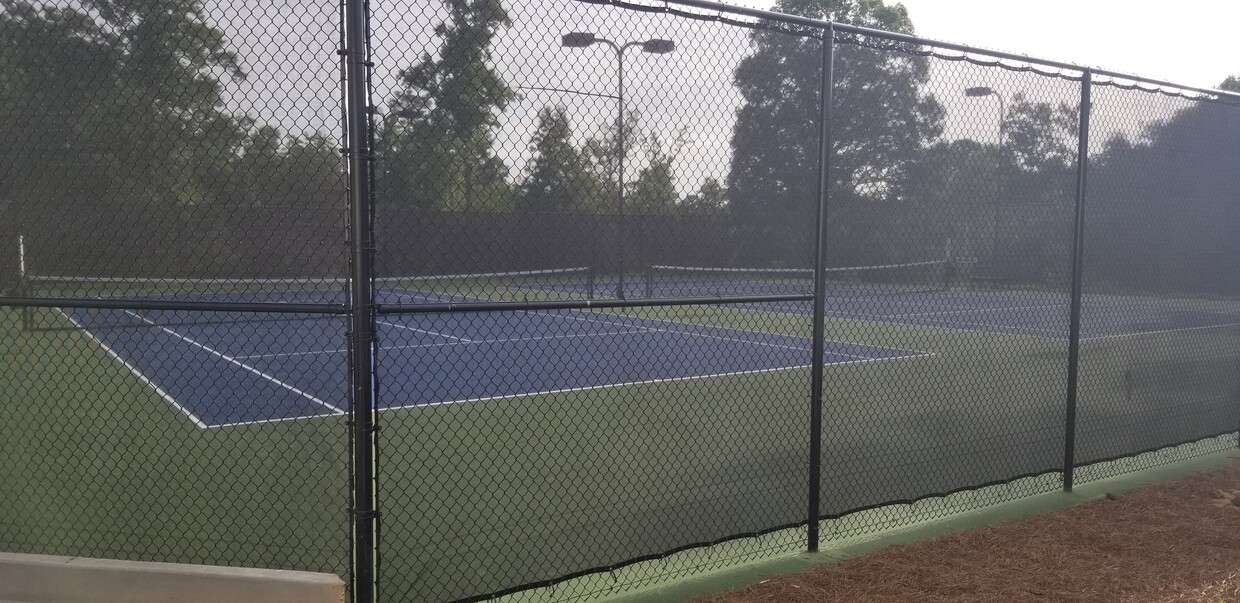 Tennis courts - 4060 Bluff Creek Dr