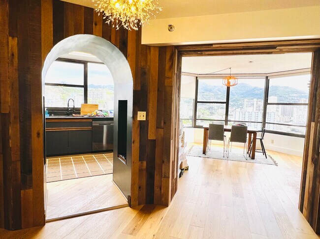 Kitchen, Dining and Foyer - 1221 Victoria St