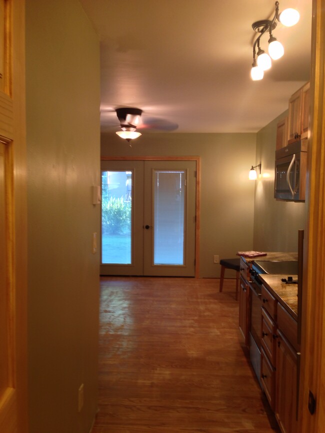 Looking towards living room to back patio French doors - 651 W. Pacific Avenue