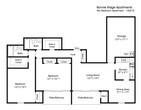 2BR 2BA (1405sf)