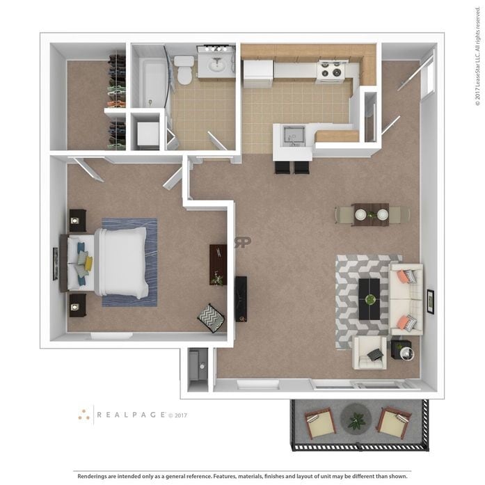 Wyndham Ridge – Traditional 1 Bedroom