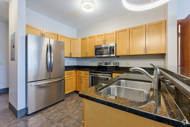 2 habitaciones, 1 baño - 983 pies cuadrados - Cocina - 44 Exchange Blvd