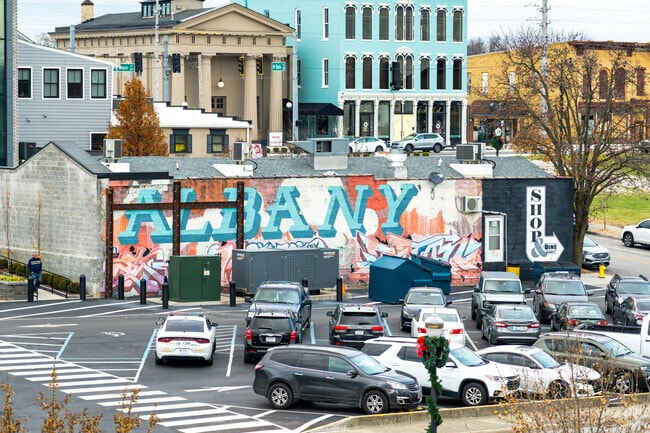 New Albany likes to express its spirit through historical architecture and diverse murals.