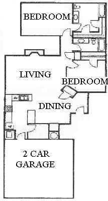 2HAB/2BA - Meadow Glen Townhomes