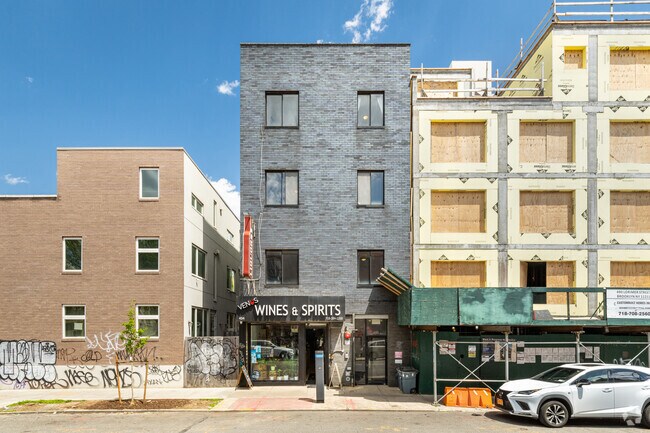 Front of the Building on Lorimer Street - 494 Lorimer St