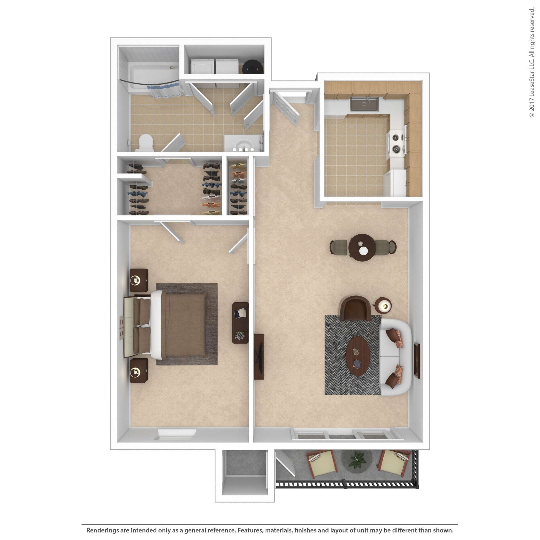 Arbor Glen - Seniors 55+ – 1 Bedroom Traditional