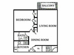 One Bedroom  One Bath