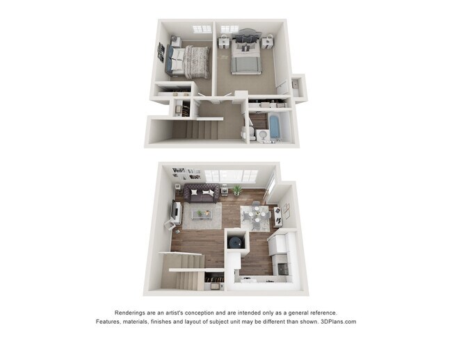 Plano de planta - Parkway Apartments