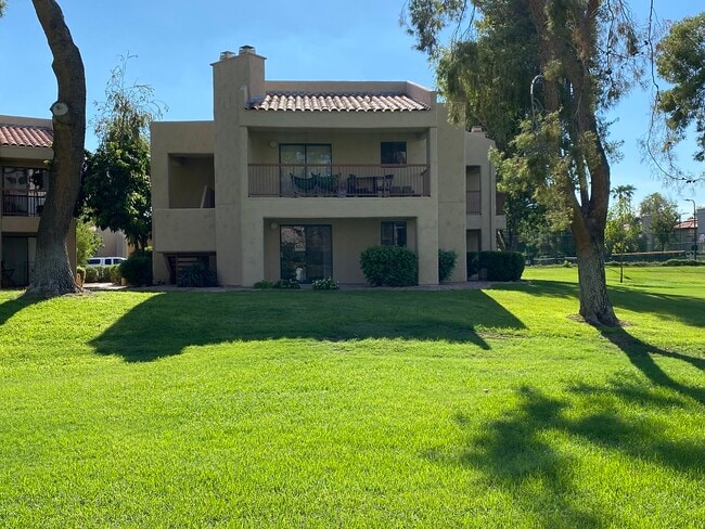 Bottom floor unit with surrounding greenbelt - 9270 E Mission Ln