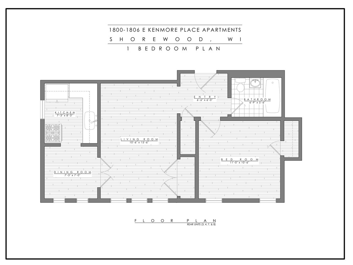 Floor Plan - 1806 E Kenmore Pl