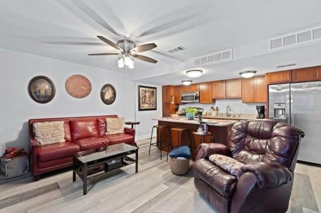 Family Room and Kitchen - Open Floor Plan - 1150 Rue La Chelle Walk