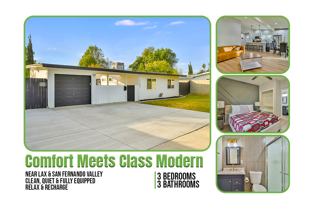 comfort meets class modern - 7745 Geyser Ave