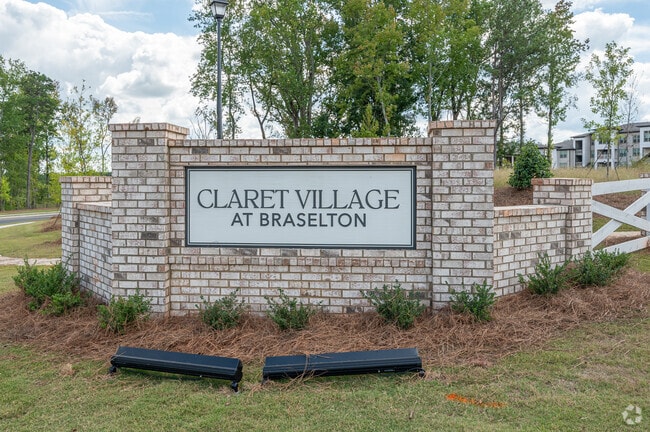COMMUNITY SIGN - Claret Village at Braselton