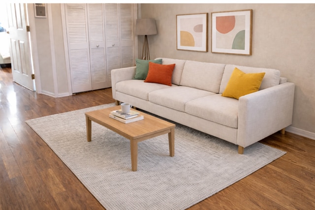 Sala de estar (preparada virtualmente) - 1821 E Passyunk Ave