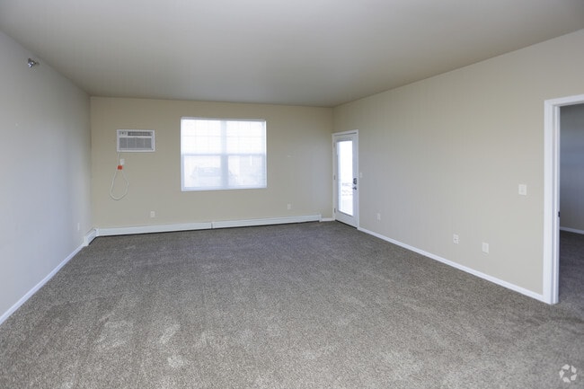 Two Bedroom Living Area - Burlington Apartments