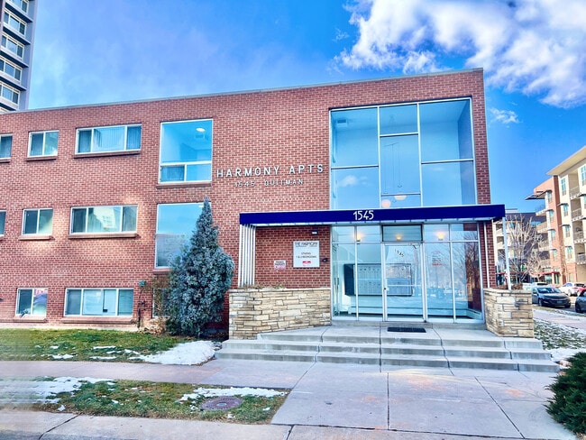 Welcome to Harmony Apartments - where modern living meets classic design. - Flats at Sloan's Lake East
