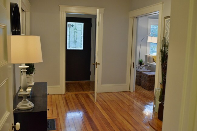 Entry Vestibule with Bench - 2 Pleasant St