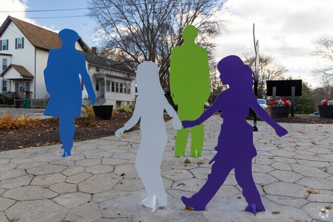 Art imitates life in Woonsocket, Rhode Island.