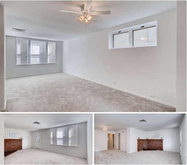 Living space, Bedroom 1 and dinning, - 4604 S Komensky Ave