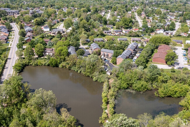 Aerial Photo - EAGLE CREEK TOWNHOMES