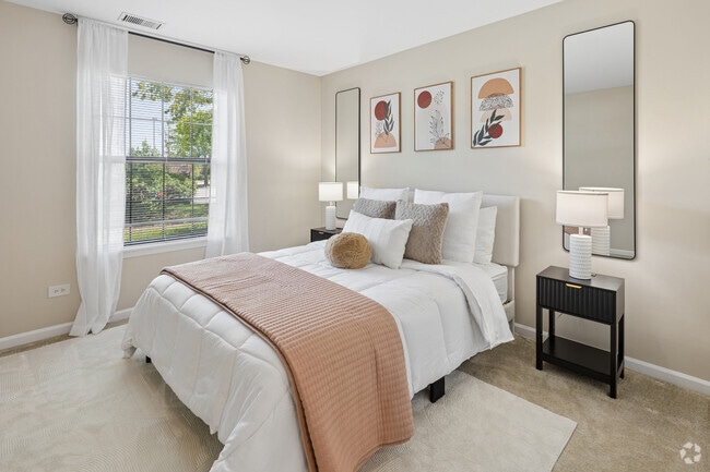 Iris Deluxe (Den) 2BR, 2BA w/Den - 1,171SF - Primary Bedroom - Remington Place Apartments