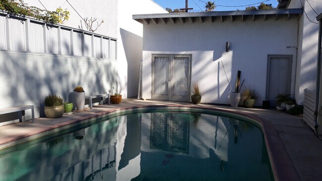 access to the private pool - 3552 Beethoven St
