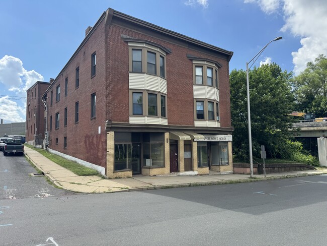 Front of apartment building - 67 E Main St